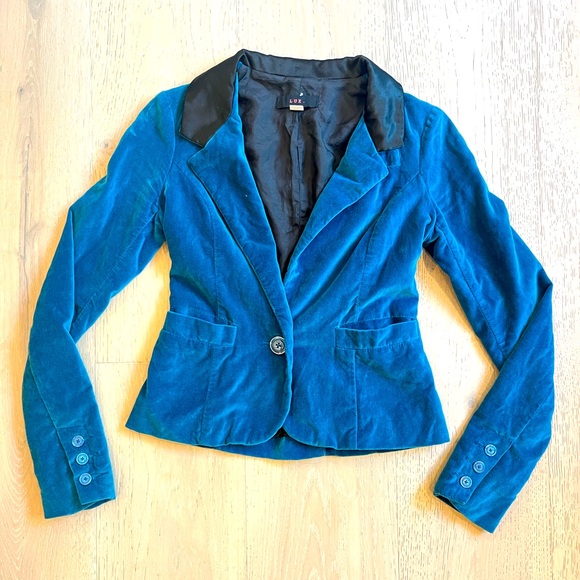 Vintage Velvet Blazer - Picture 1 of 6